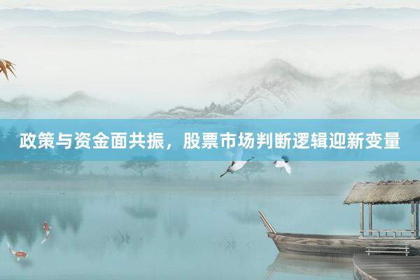 政策与资金面共振，股票市场判断逻辑迎新变量