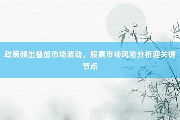 政策频出叠加市场波动，股票市场风险分析迎关键节点